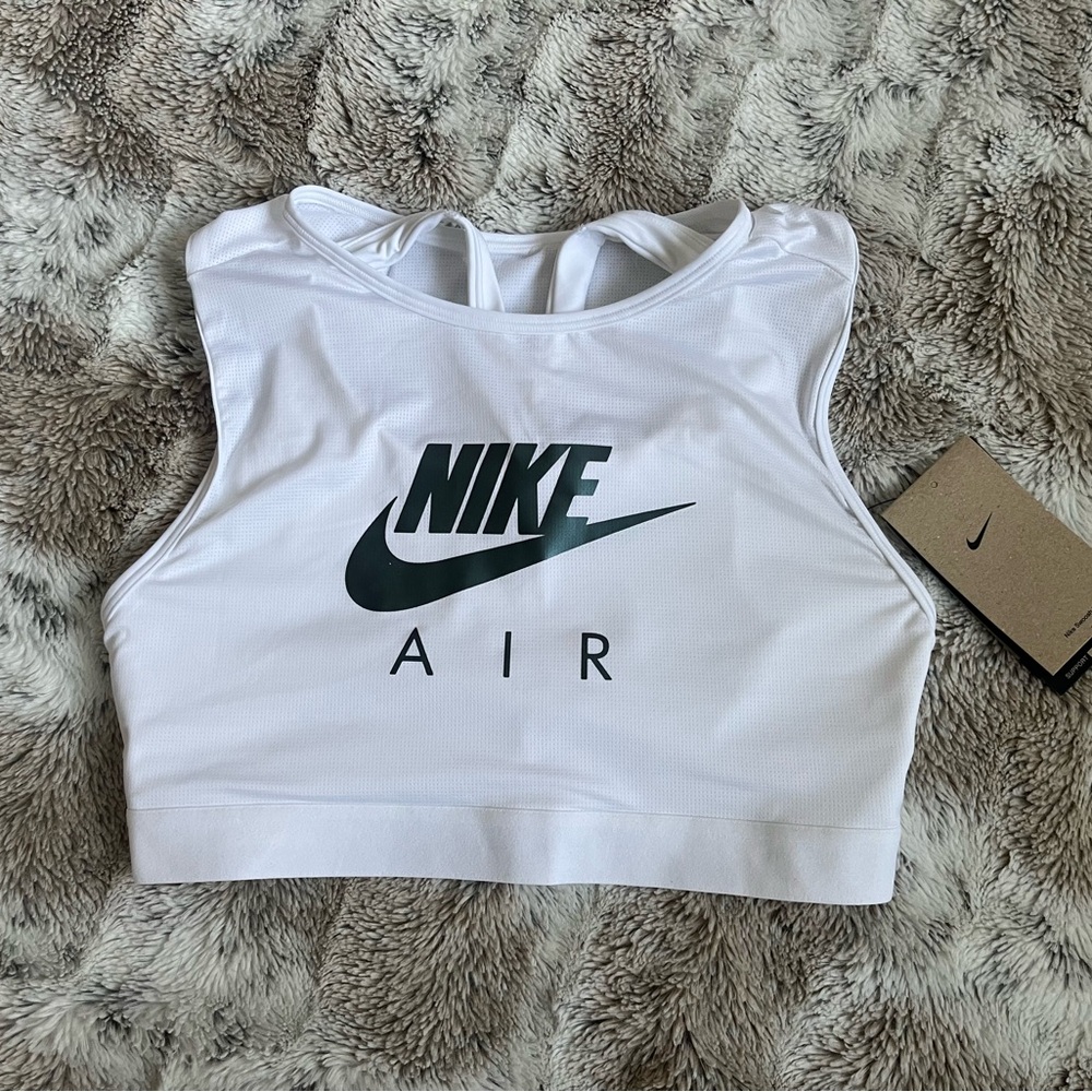 Nike Women's White Crop Top
